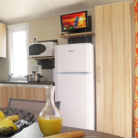 Stacaravan 6 personen - Confort Plus TV LV - 3 slaapkamers - 6 slaapplaatsen